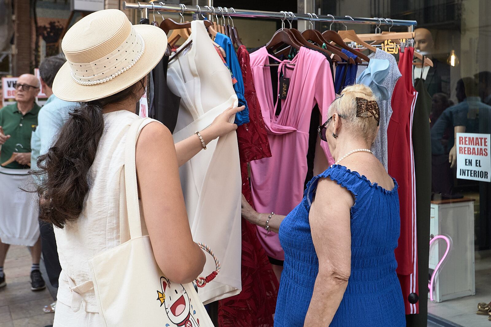 Botigues al carrer. Gandia