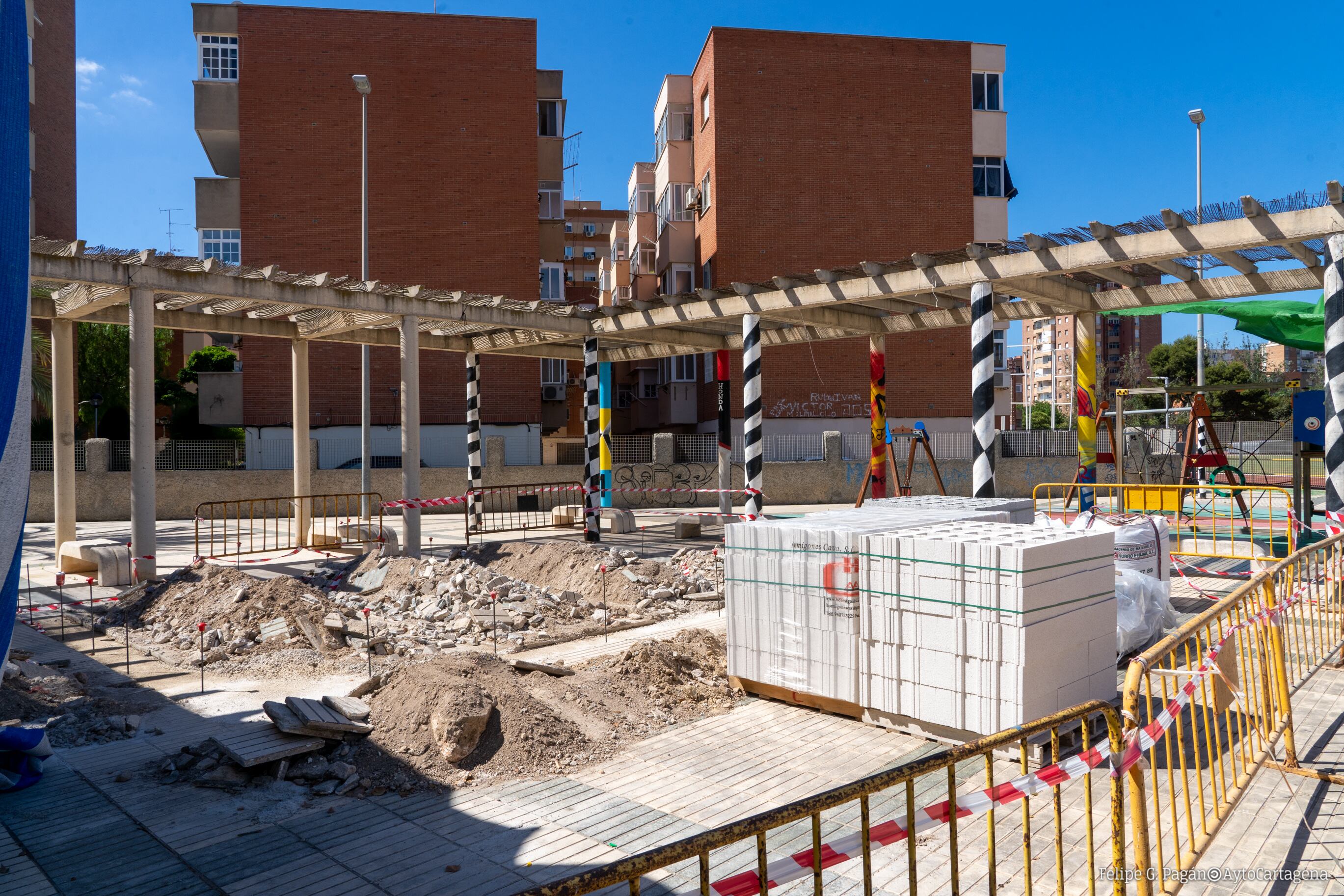 Zona del Ensanche en Cartagena