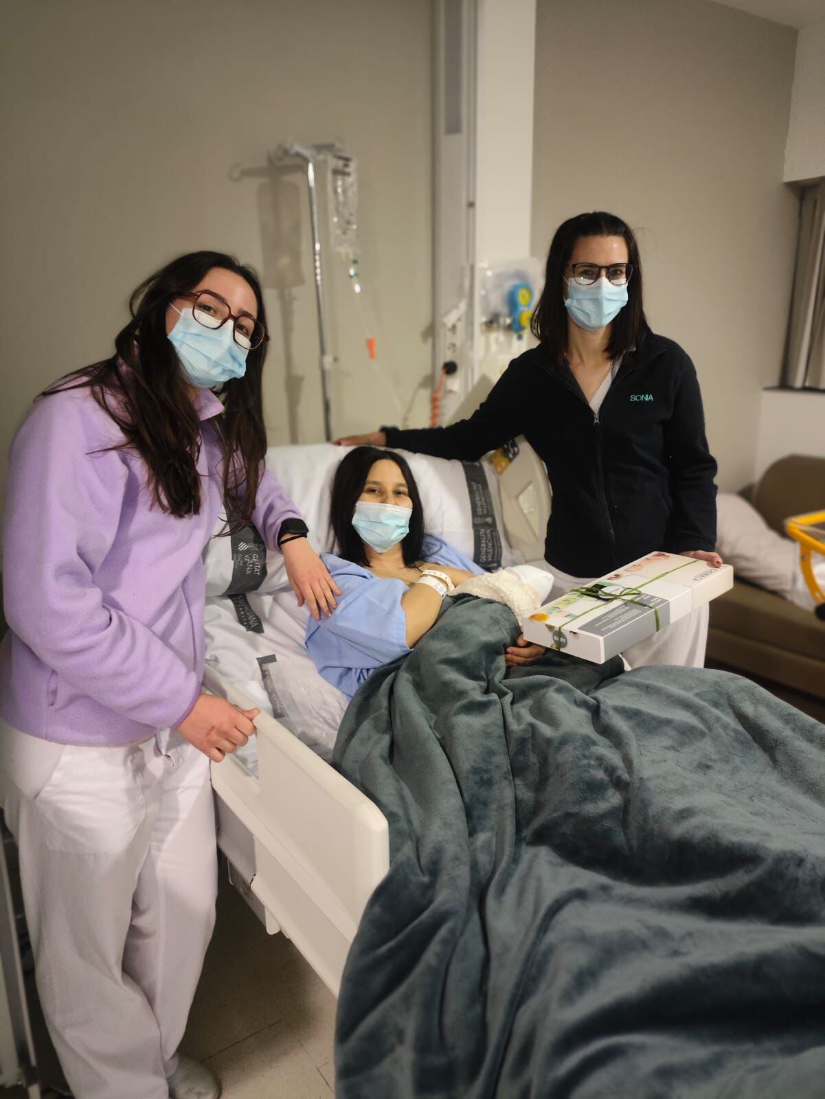 El primer bebé de la Safor de 2026 es una niña llamada Siena, nacida en el hospital de Gandia