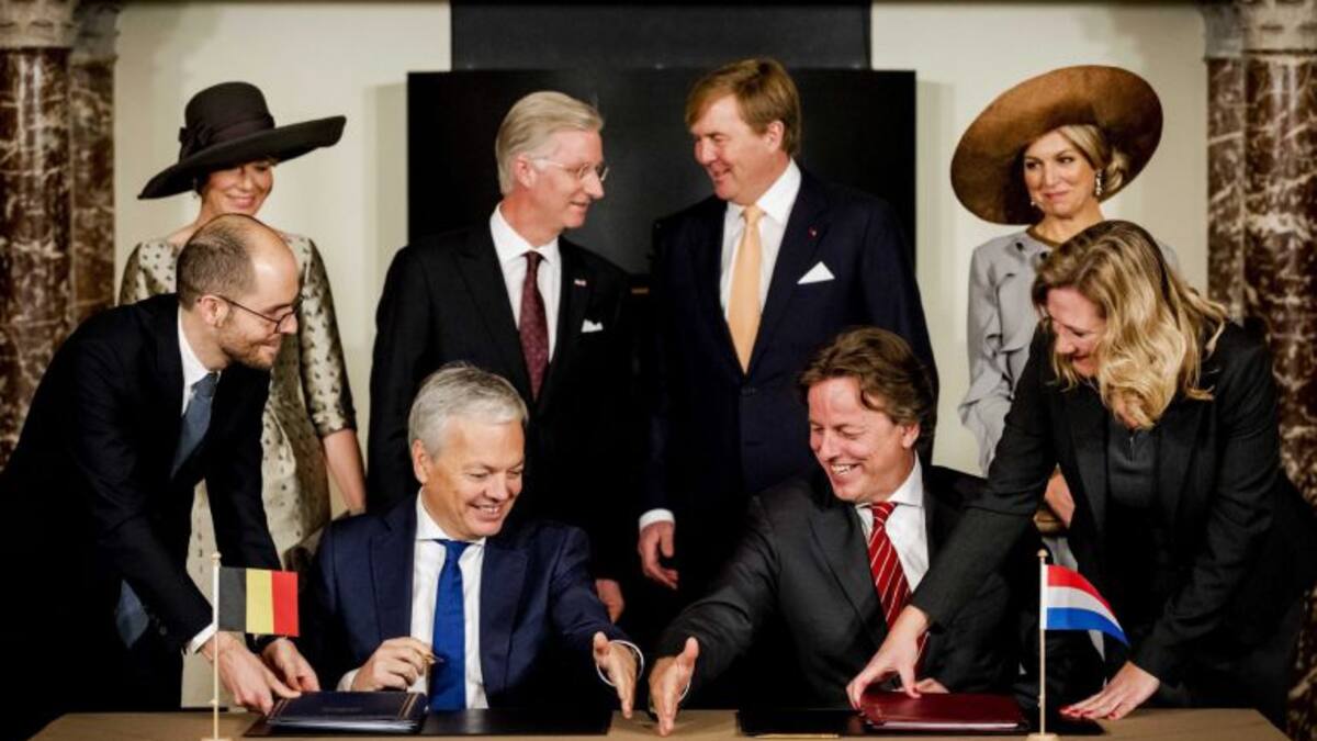 Mesa del Mundo: Bélgica y Holanda cambian su frontera