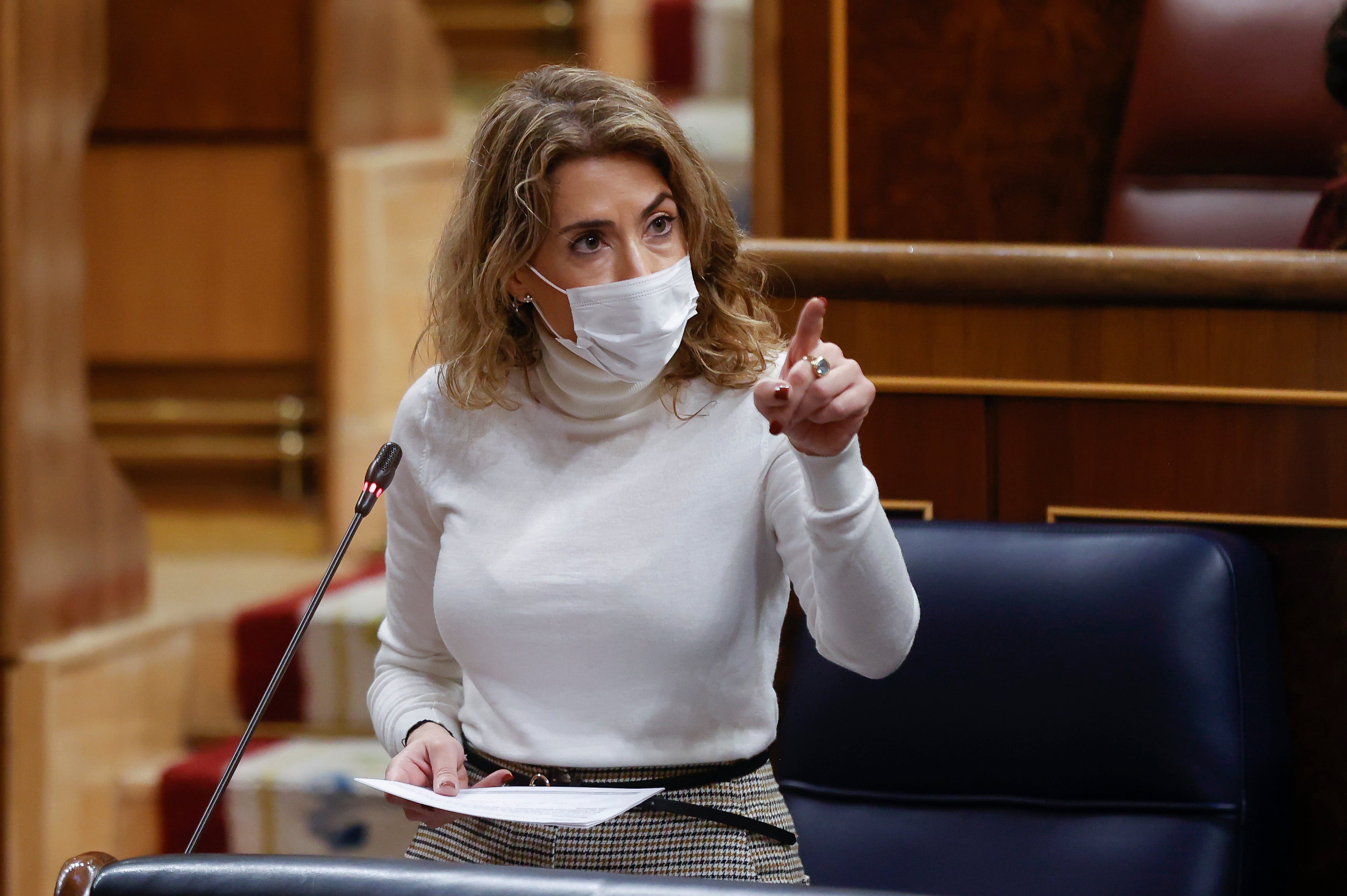 La ministra de Transportes, Movilidad y Agenda Urbana Raquel Sánchez.