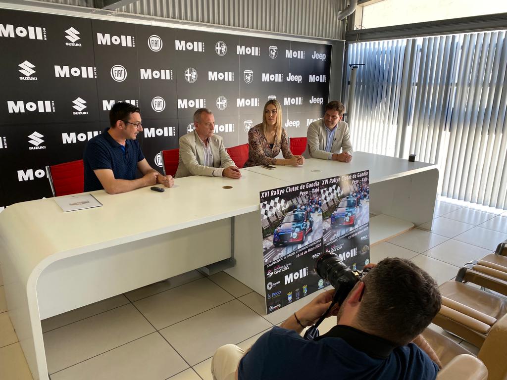 Presentación del Rallye Ciutat de Gandia Pego-Xaló