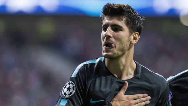 Gol de Morata (Atlético de Madrid 1 - Chelsea 1)