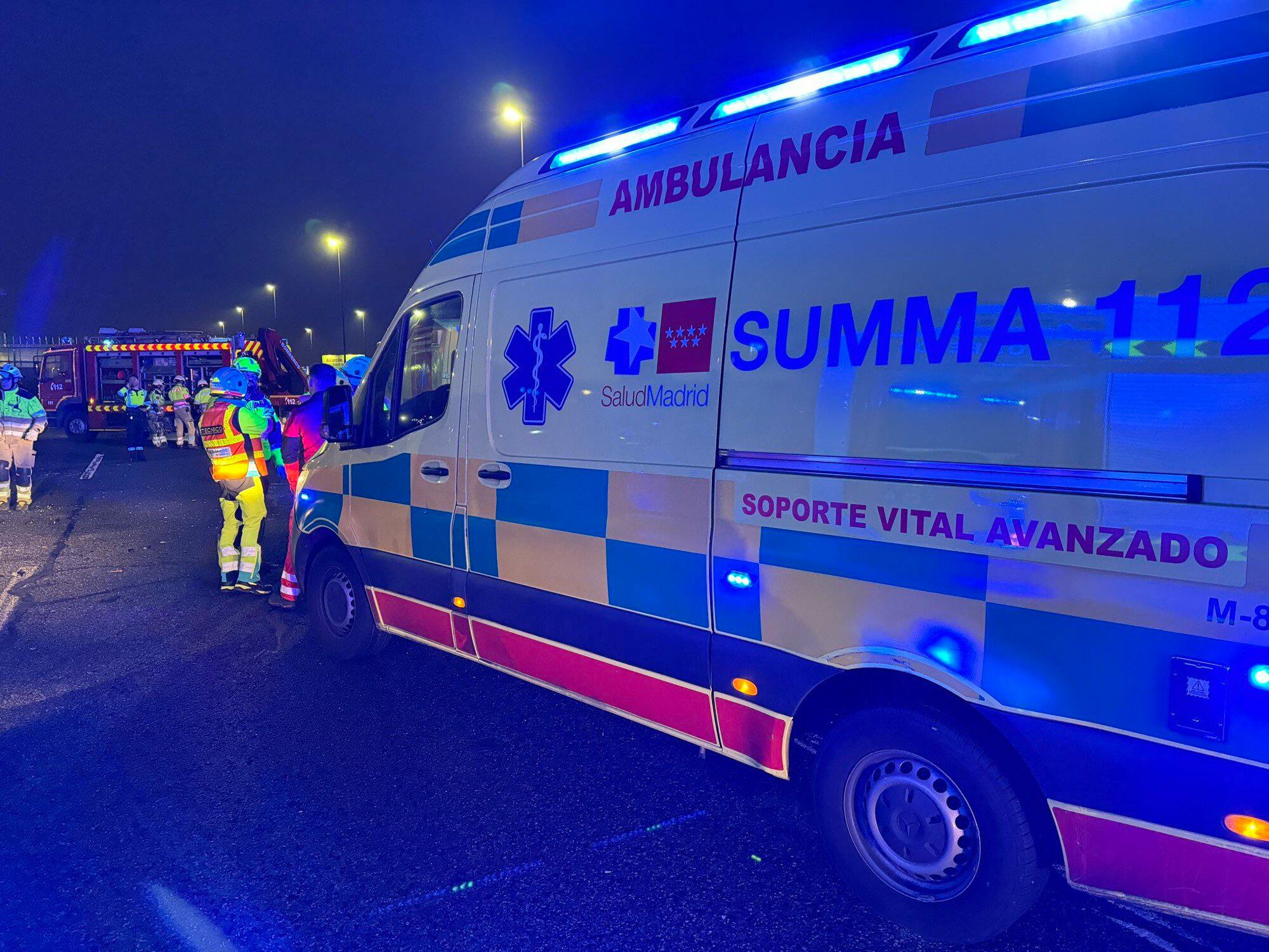 Heridos de gravedad un hombre y una mujer en la colisión de dos vehículos en la A-5, a la altura de Alcorcón
EMERGENCIAS 112 COMUNIDAD DE MAD
07/02/2024