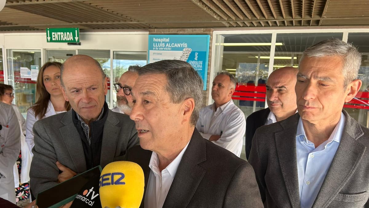 Declaraciones del conseller Marciano Gómez en Xàtiva