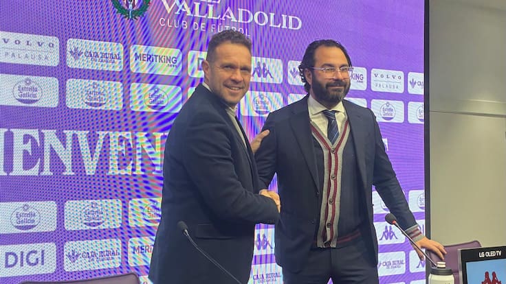 Presentación Tevenet entrenador del Real Valladolid