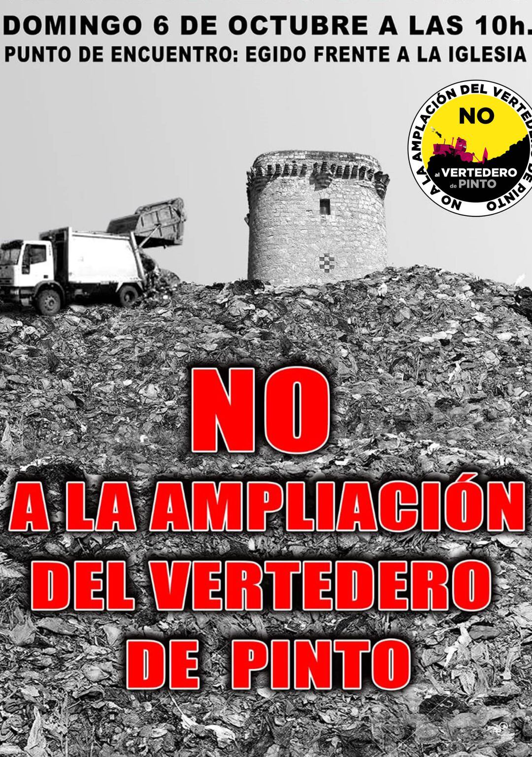 Cartel de la convocatoria para este domingo