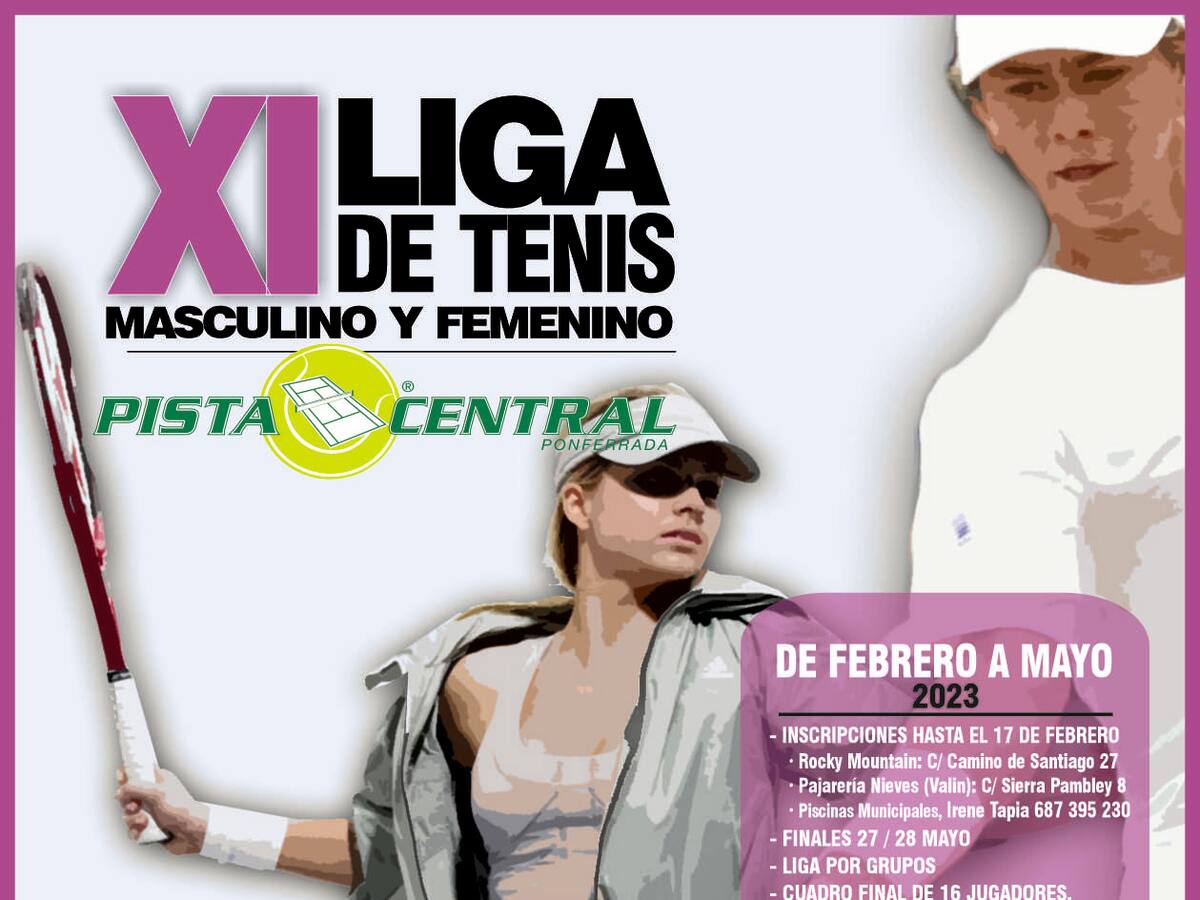 Vuelve la liga de tenis de Pista Central