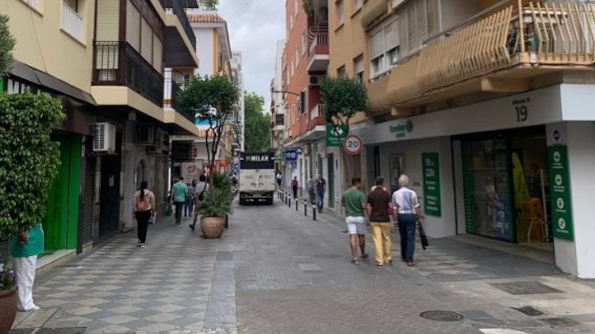 Herido un hombre tras ser golpeado con una estructura de hierro en Algeciras