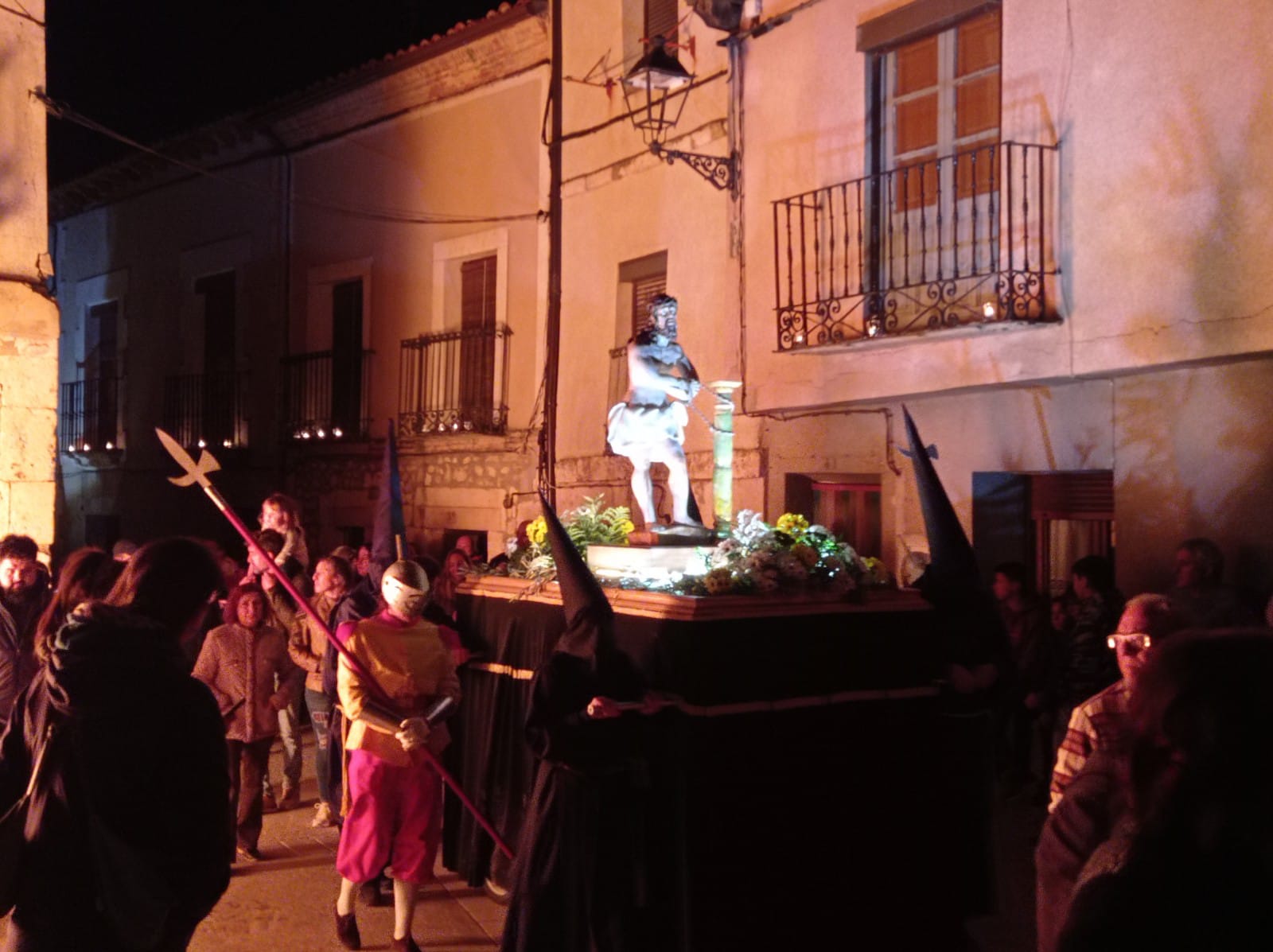 Imagen de la procesión de Jueves Santo en Roa