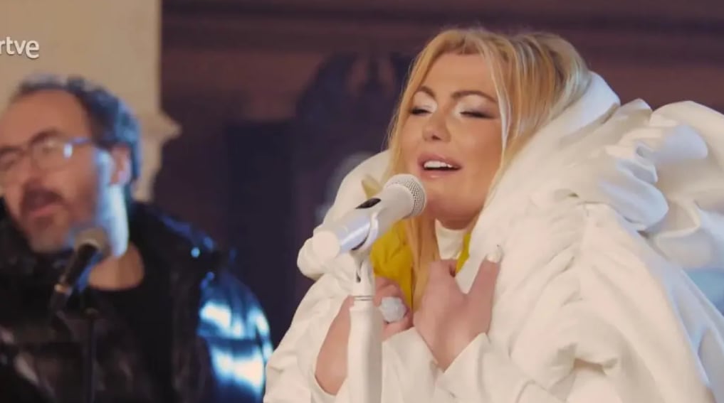 Amaia Montero en el videoclip de la nueva canción de La Oreja de Van Gogh