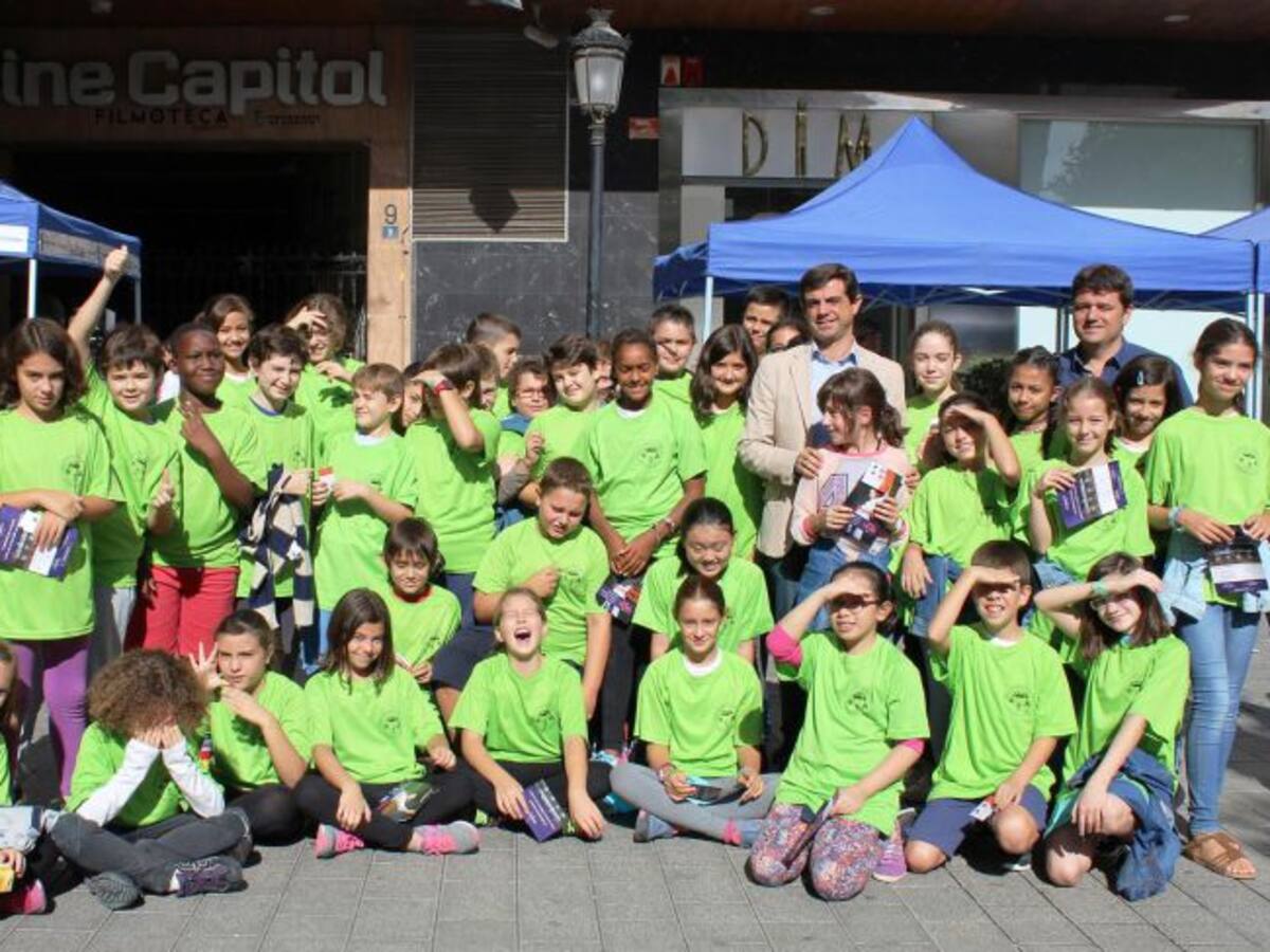 Decenas de niños participaron en las actividades del 'Día sin coches'