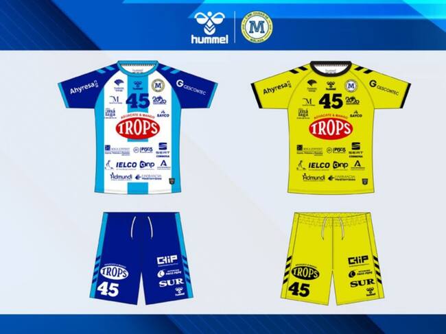 Las nuevas equipaciones del Trops Málaga