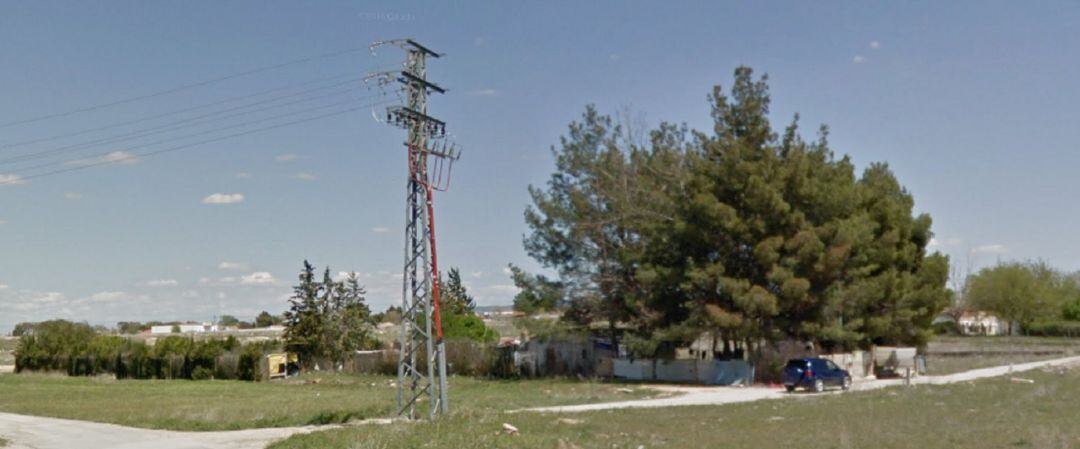 Uno de los asentamientos irregulares de la ciudad