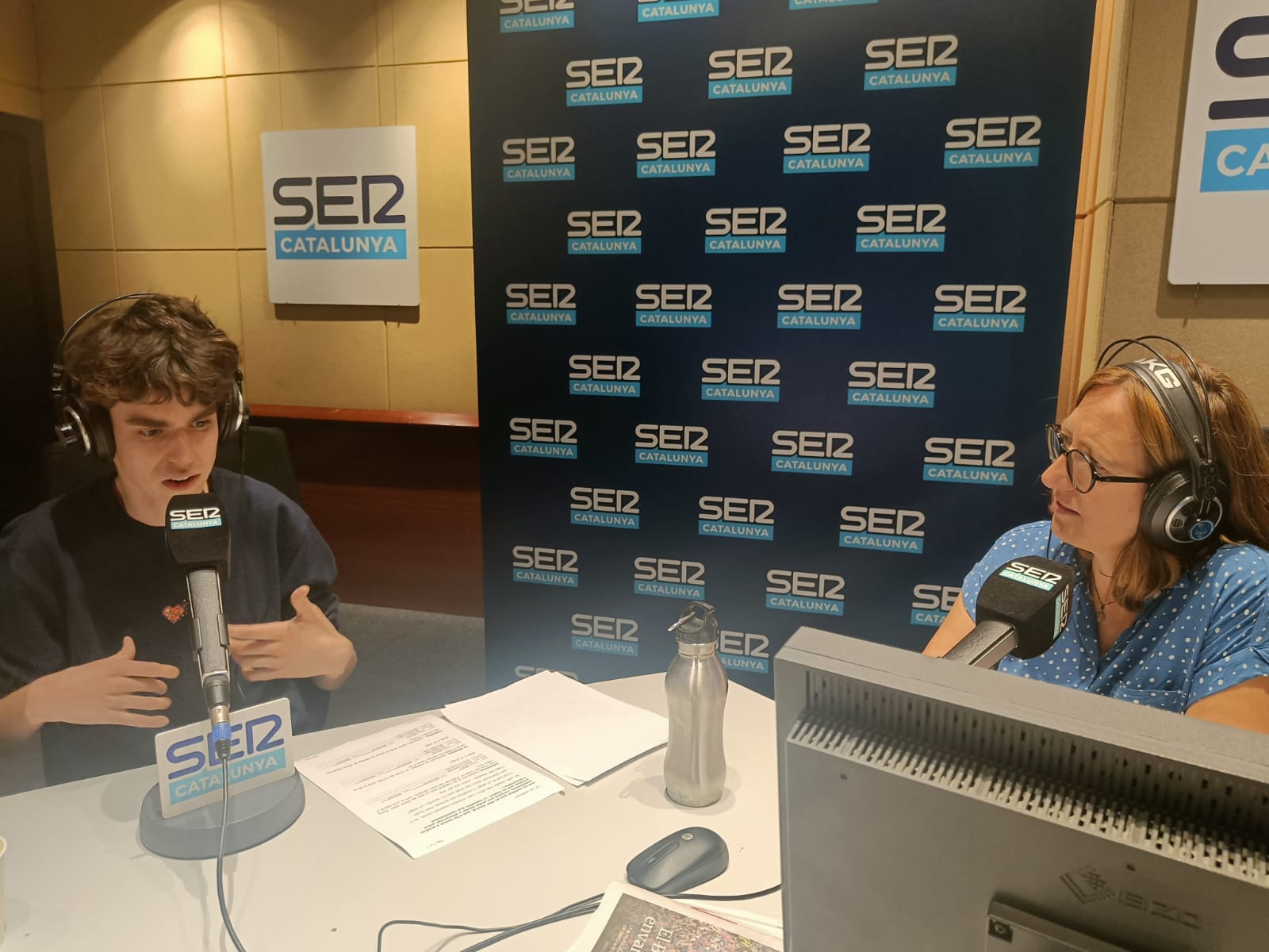 El productor i músic, Pep Saura, a El Balcó