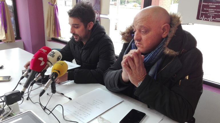 Miguel Ángel Fernández y Miguel Marabel