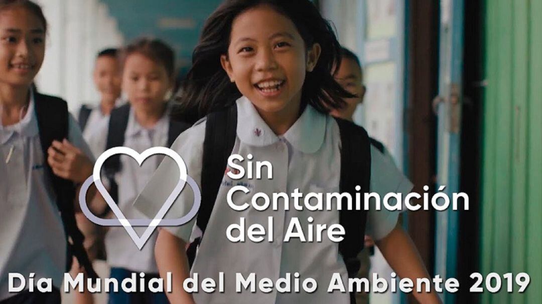 Cartel promocional del Día Mundial del Medio Ambiente 2019.