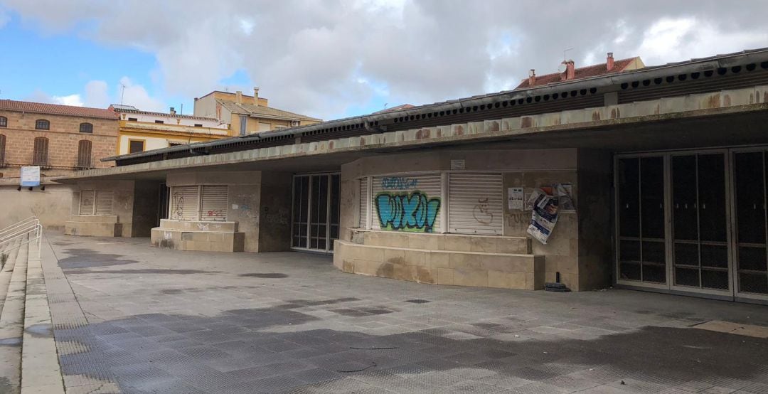Edificio que albergará el nuevo mercado de abastos.