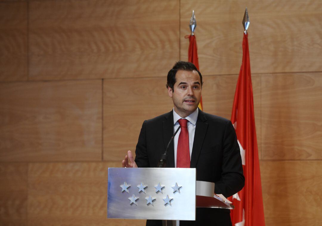 El vicepresidente de la Comunidad de Madrid, Ignacio Aguado.