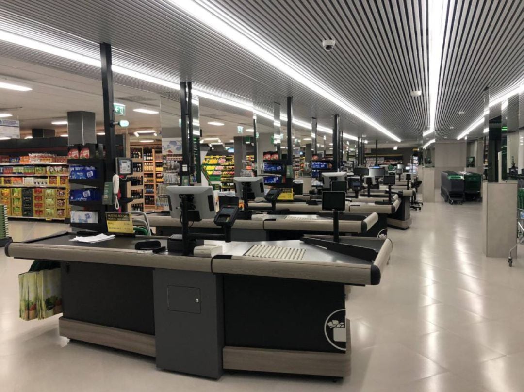 Foto de archivo del interior de uno de los supermercados Mercadona