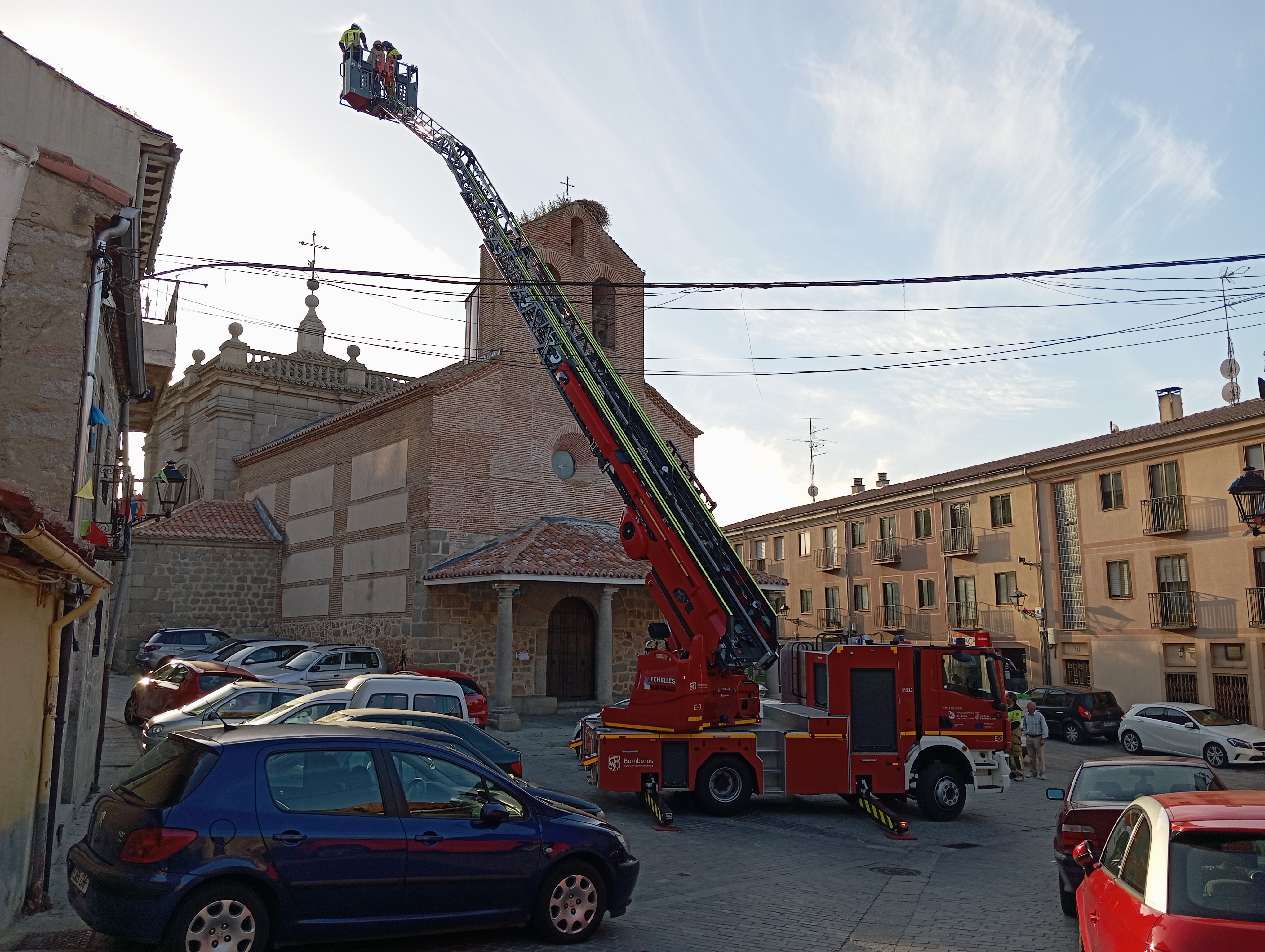 Revisión bomberos Plaza de las Vacas , Ávila