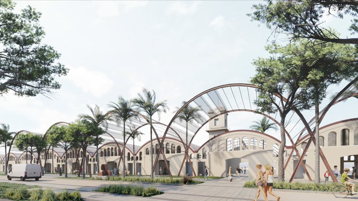 Maqueta de la sede del Centro Oceanográfico de València (COVA)