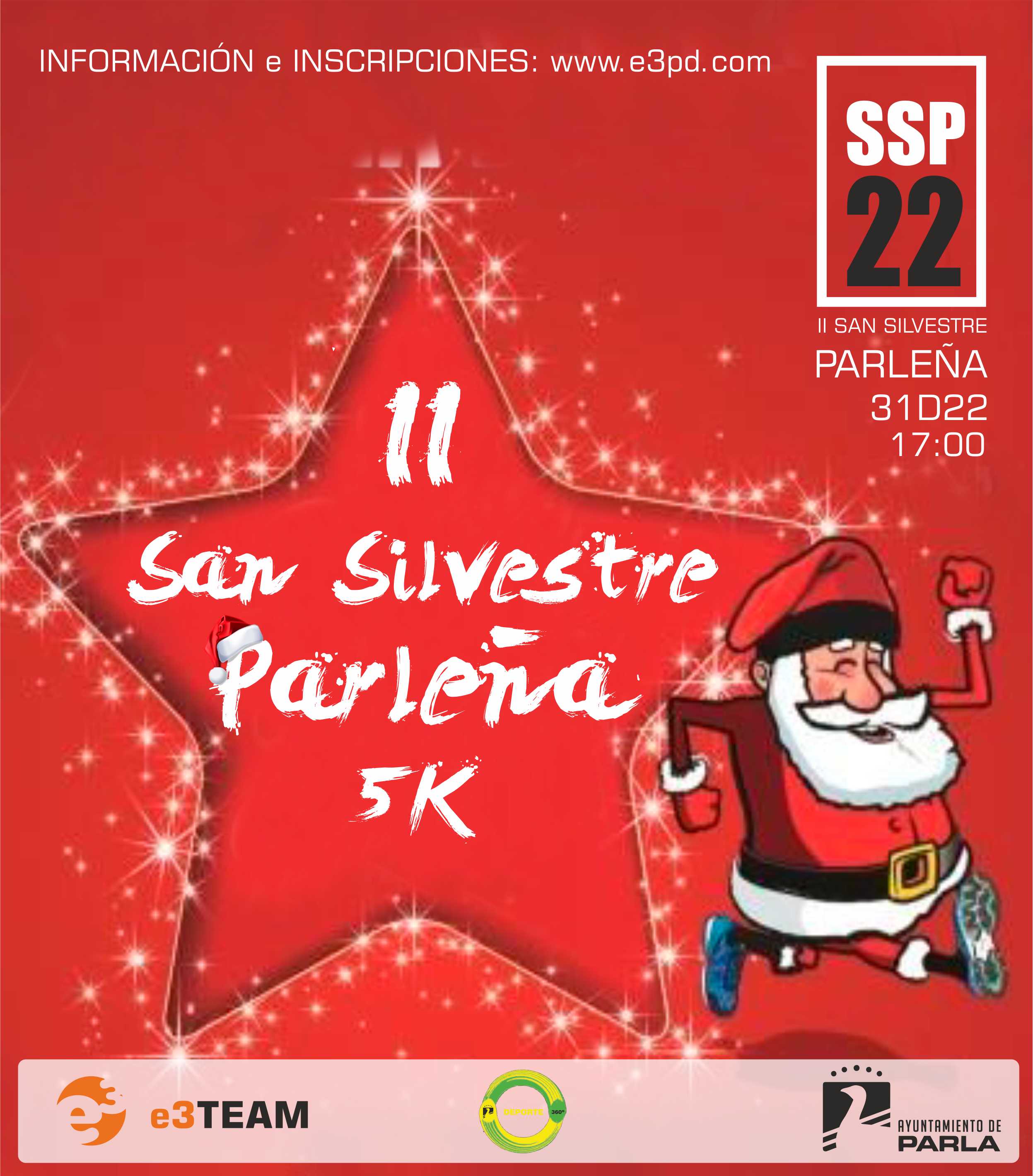 La Navidad en Parla contará con otra edición de la carrera San Silvestre Parleña