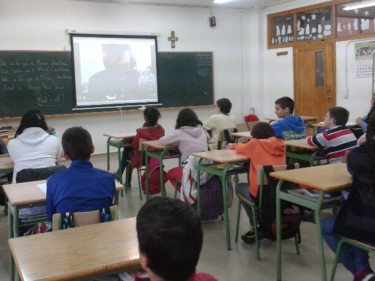 Los alumnos y alumnas han vuelto hoy a clase tras la Navidad