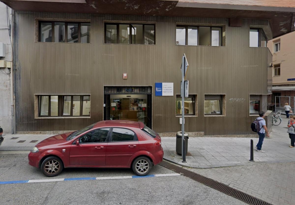 Centro de Evaluación, Valoración y Orientación (EVO) del Instituto Cántabro de Servicios Sociales (ICASS), situado en la plaza de Cañadío de Santander.