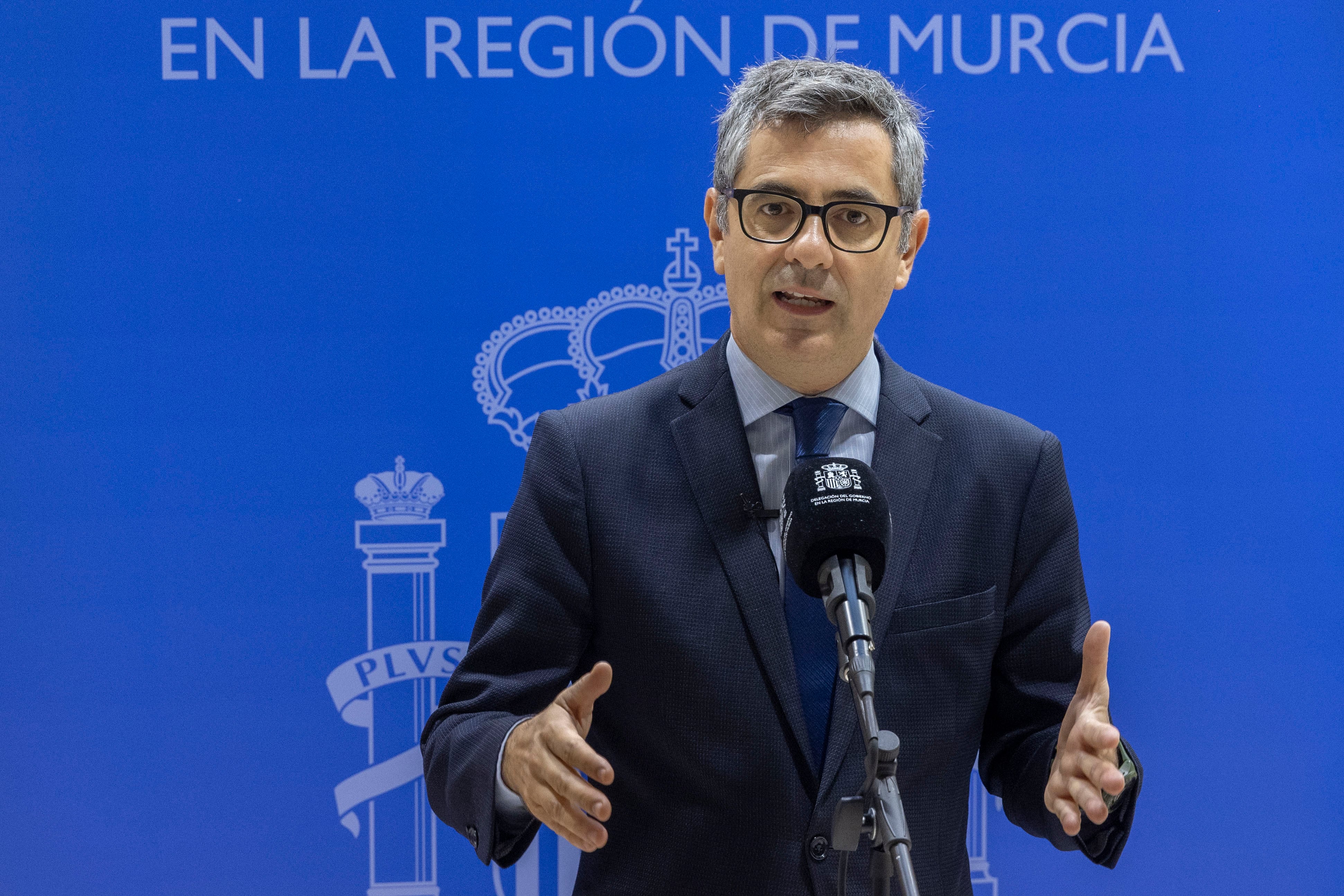 El ministro de la Presidencia, Justicia y Relaciones con las Cortes, Félix Bolaños. 