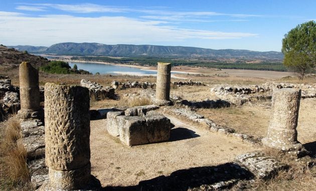 Ruinas de Ercávica en Cañaveruelas (Cuenca).