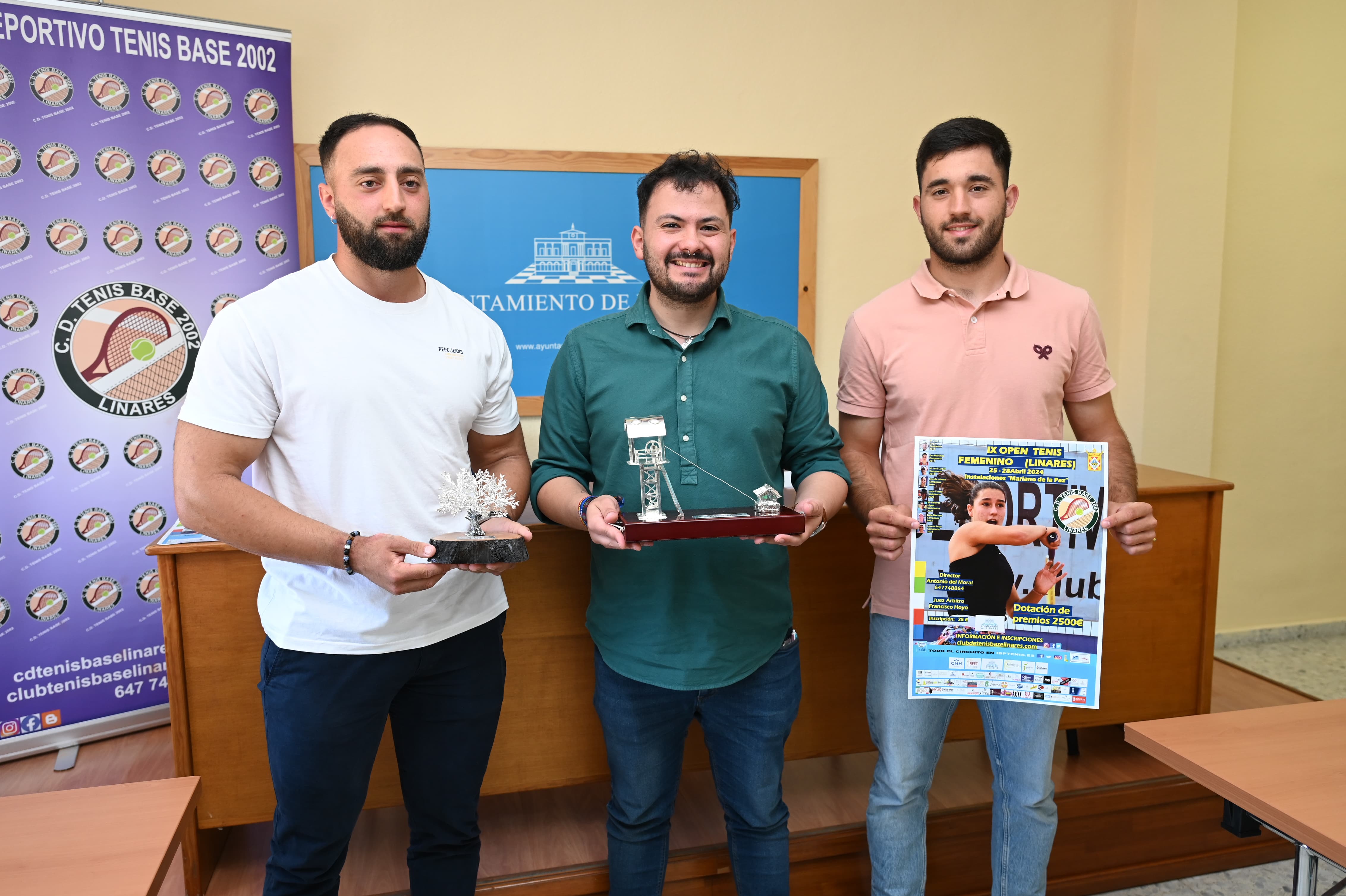 Presentación del Open de Tenis Femenino de Linares.