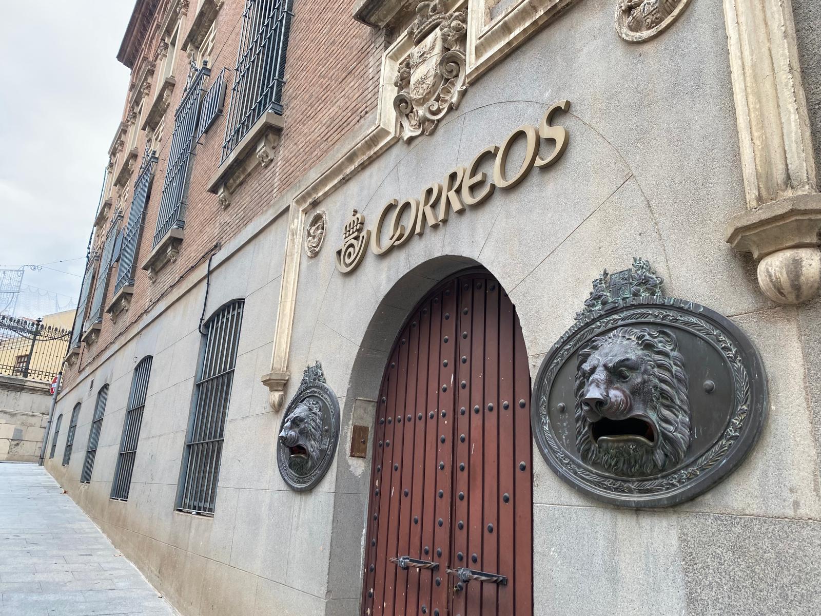 Edificio antiguo de Correos en Guadalajara