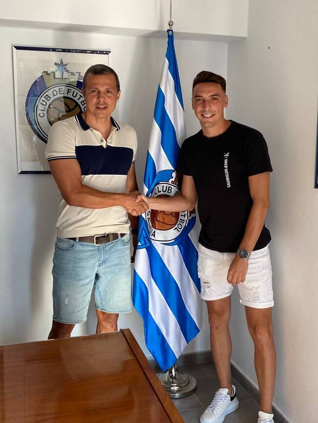 Fran Momparler, nuevo jugador del CF Gandia.