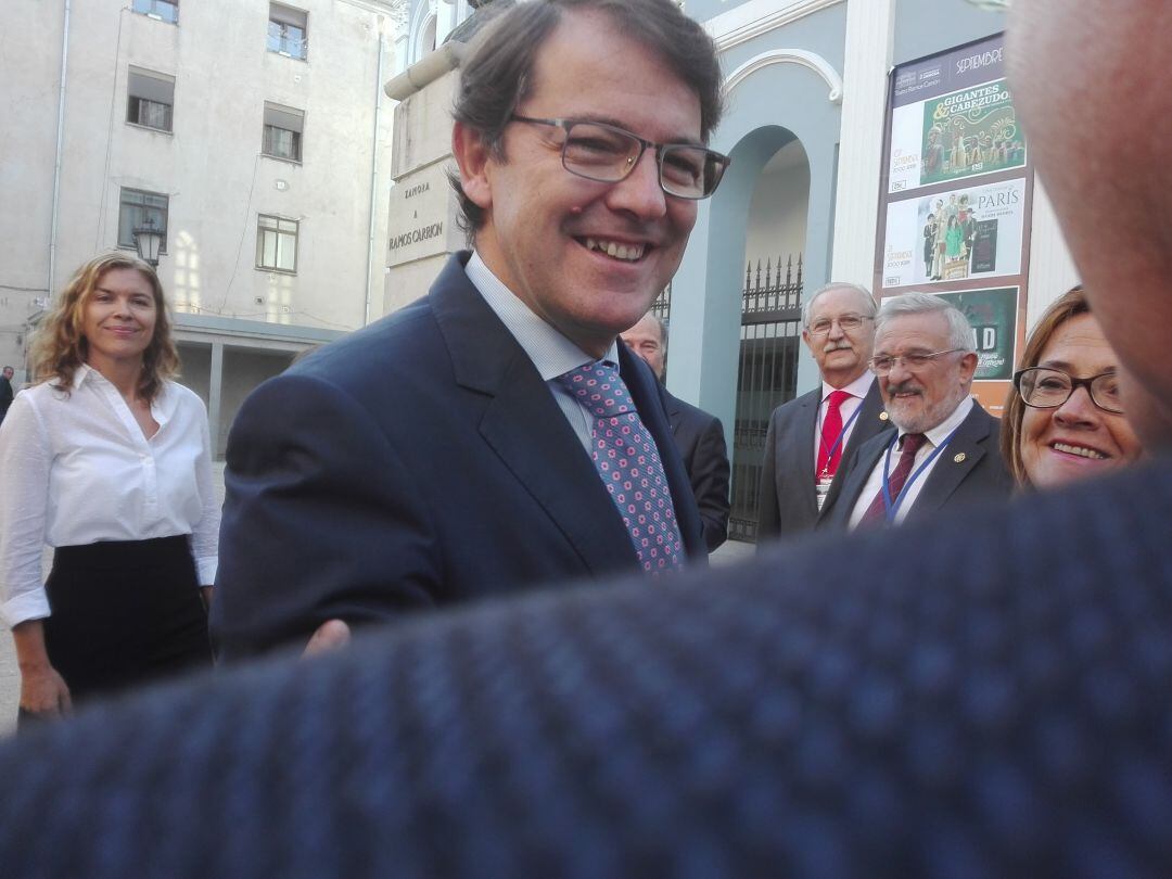 Alfonso Fernandez Mañueco, presidente de la Junta de Castilla y León