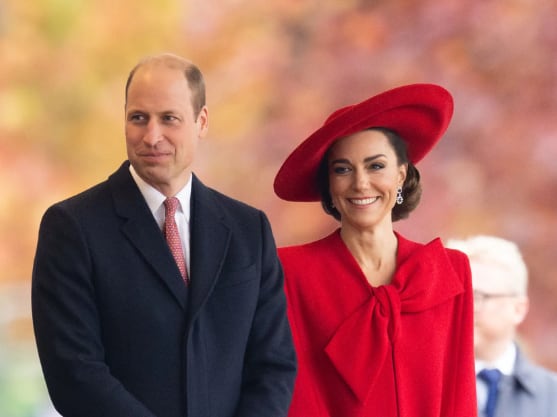 Los príncipes de Gales, William y Kate Middleton.