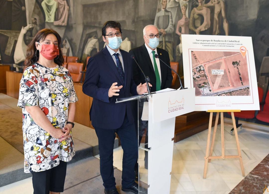 Presentación del futuro parque de bomberos