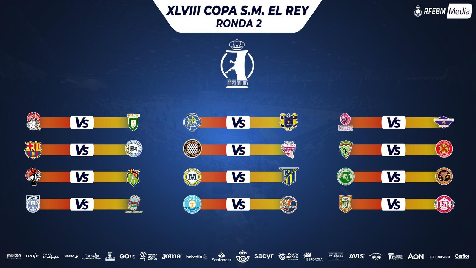 El sorteo se ha celebrado en la sede de la RFEBM
