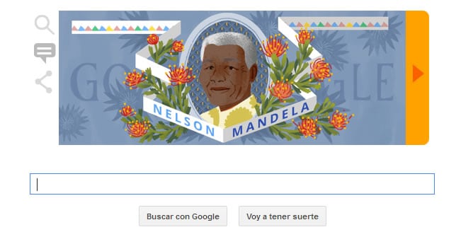 Las frases del expresidente sudafricano, protagonistas del doodle de Google.