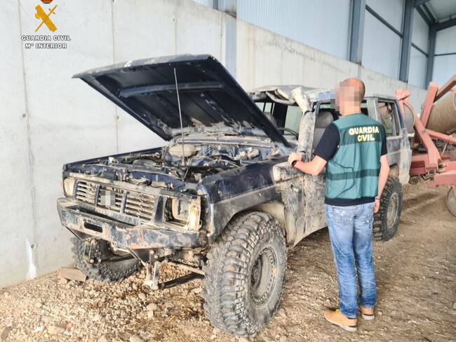 Imagen del vehículo robado