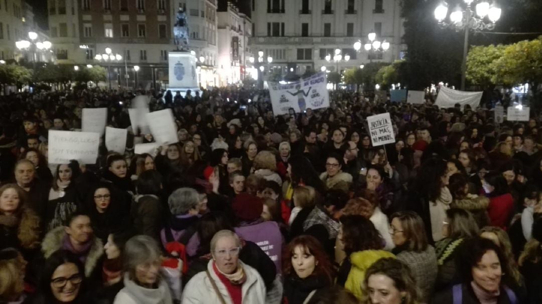 Concentración en Las Tendillas, esta tarde.