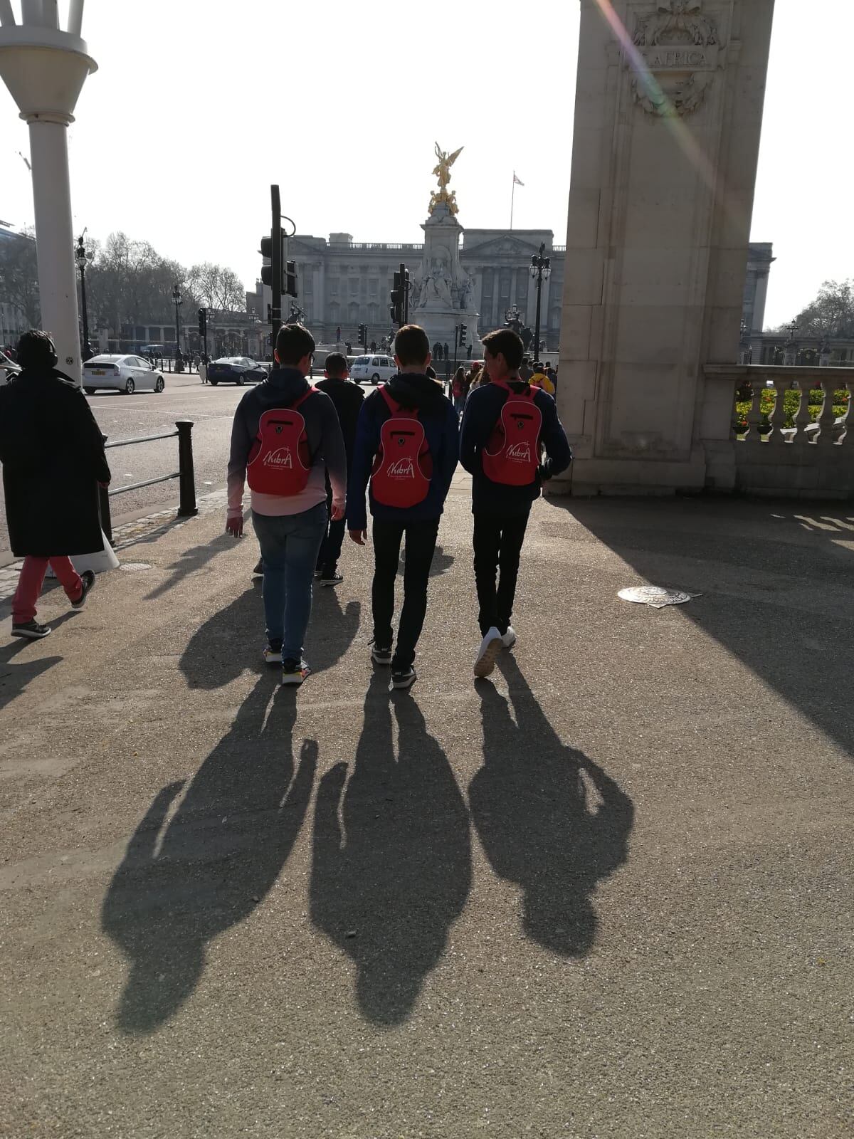 Alumnos de Nubra en un viaje de idiomas en Londrés