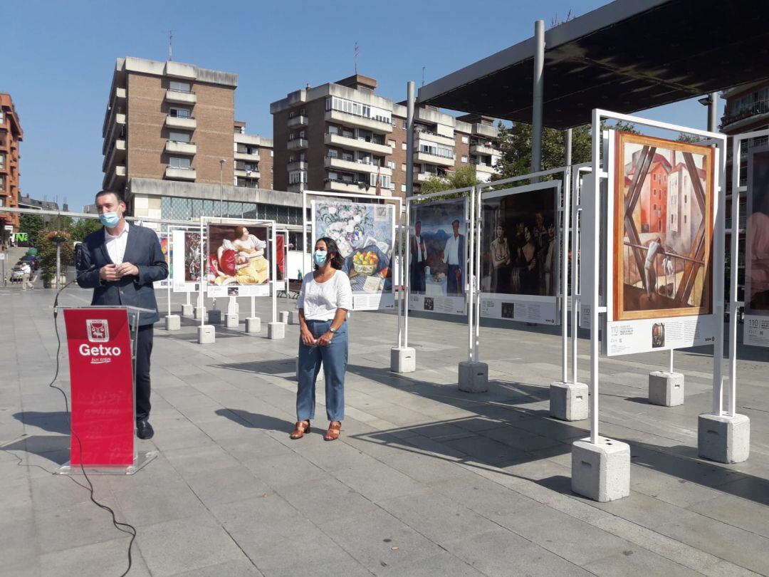 Presentación de la exposición &#039;La ruta del arte BBK&#039; en Getxo