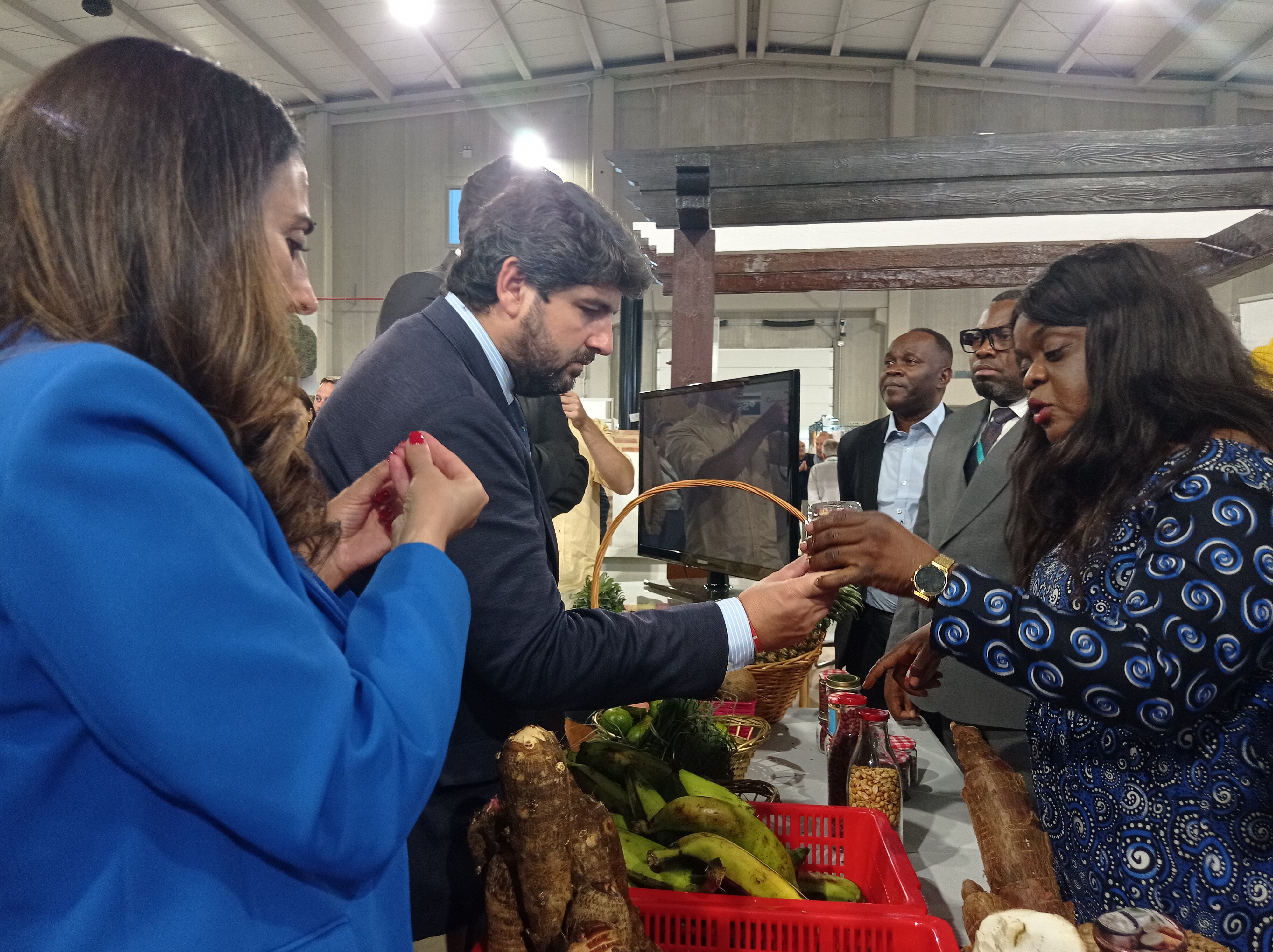 El presidente regional, Fernando López Miras, en la inauguración de SEPOR