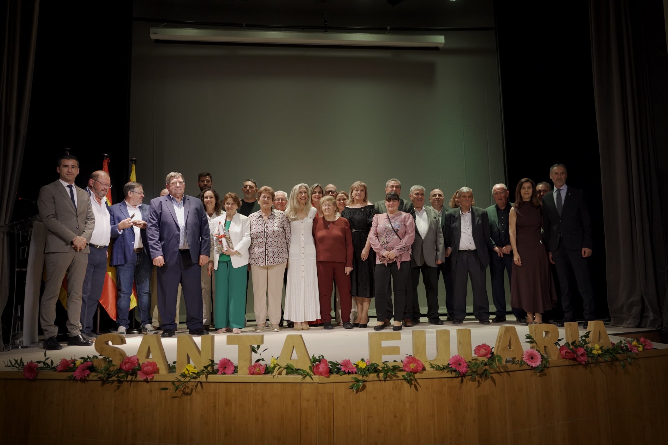 Un momento durante la entrega de las distinciones