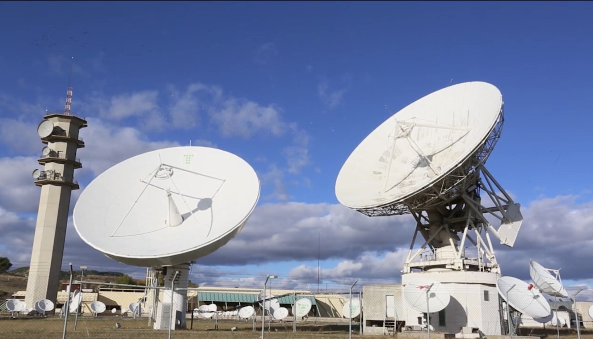 Estación de satélites de Telefónica en Armuña de Tajuña/Foto Telefónica