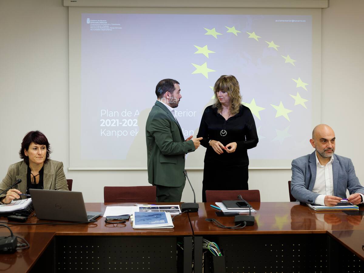El Gobierno de Navarra quiere aprobar en mayo el II Plan de Acción Exterior