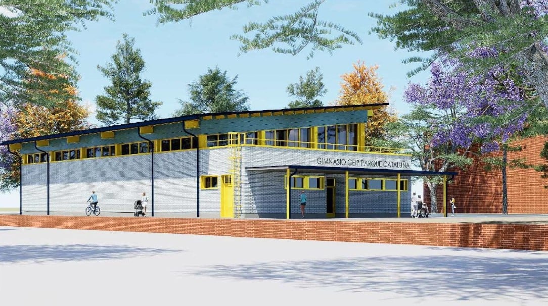 Exterior del CEIP Parque de Cataluña de Alcobendas