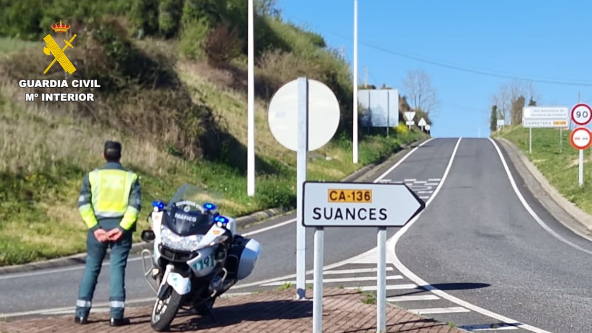 A 201 km/h en una vía de 90: investigado un joven de Torrelavega