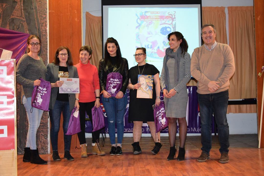 Las trabajadoras de la cooperativa recibieron una distinción de CCOO el último Día de la Mujer